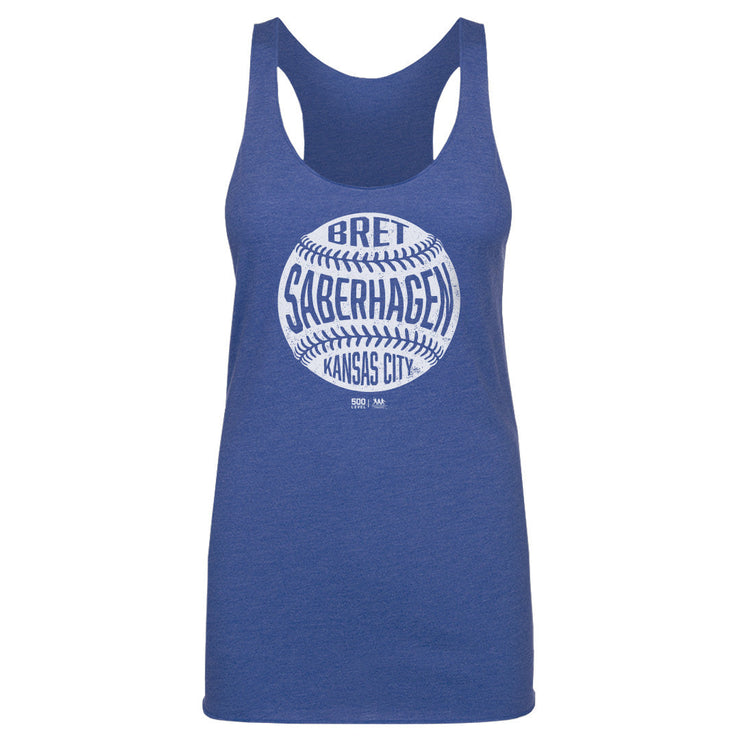 Bret Saberhagen Kansas City Vintage Baseball WHT