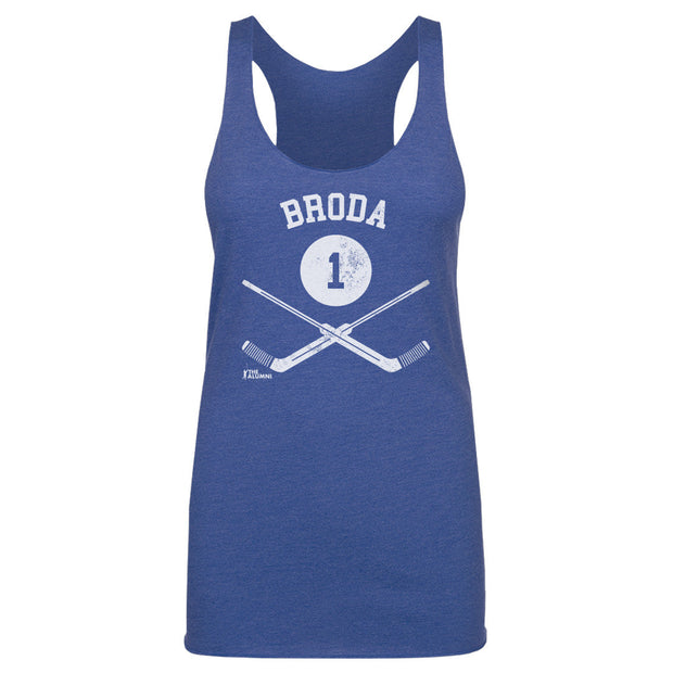 Turk Broda Toronto 1 Goalie Sticks WHT