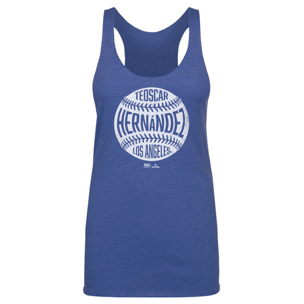 Teoscar Hernandez Los Angeles D Vintage Baseball WHT