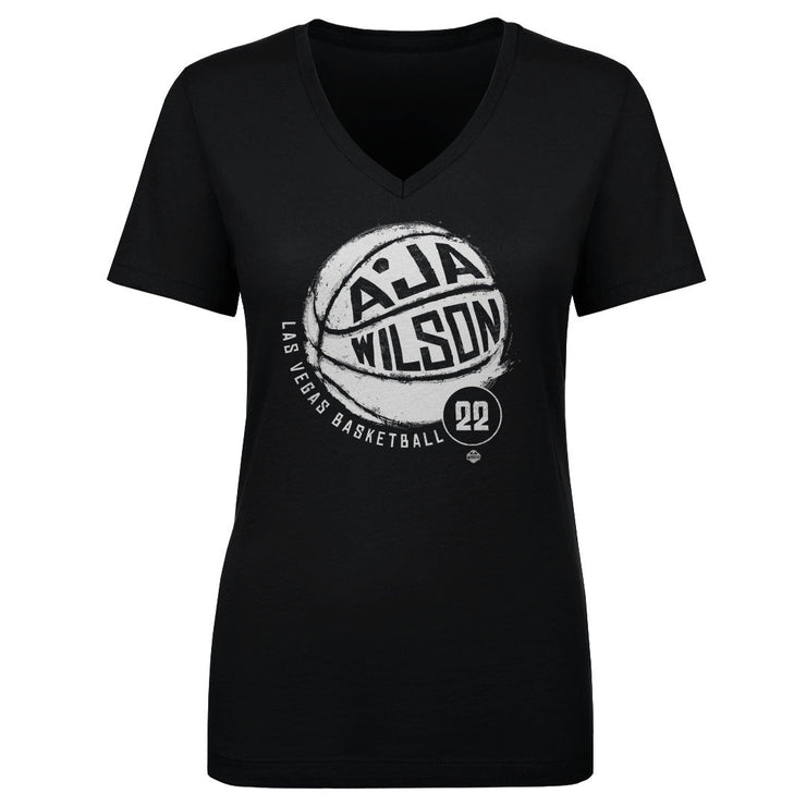 A'ja Wilson Las Vegas Basketball WHT