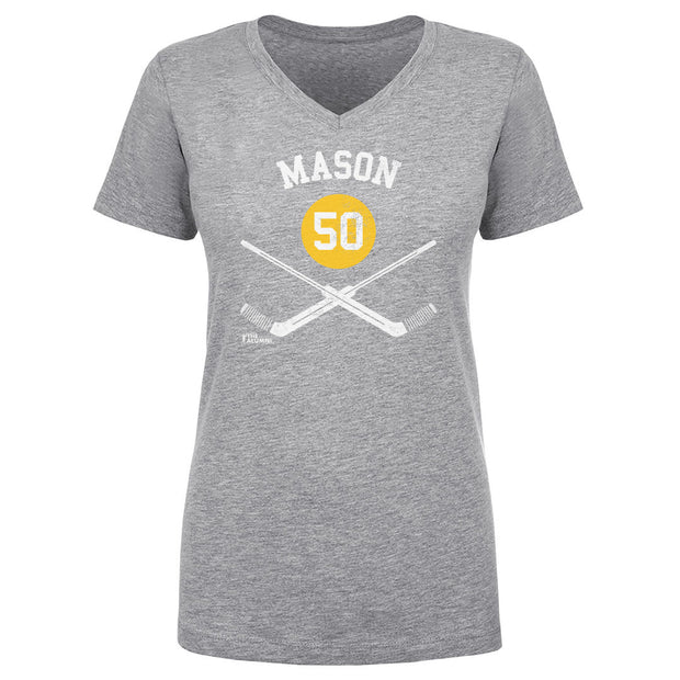 Chris Mason St. Louis 50 Goalie Sticks WHT