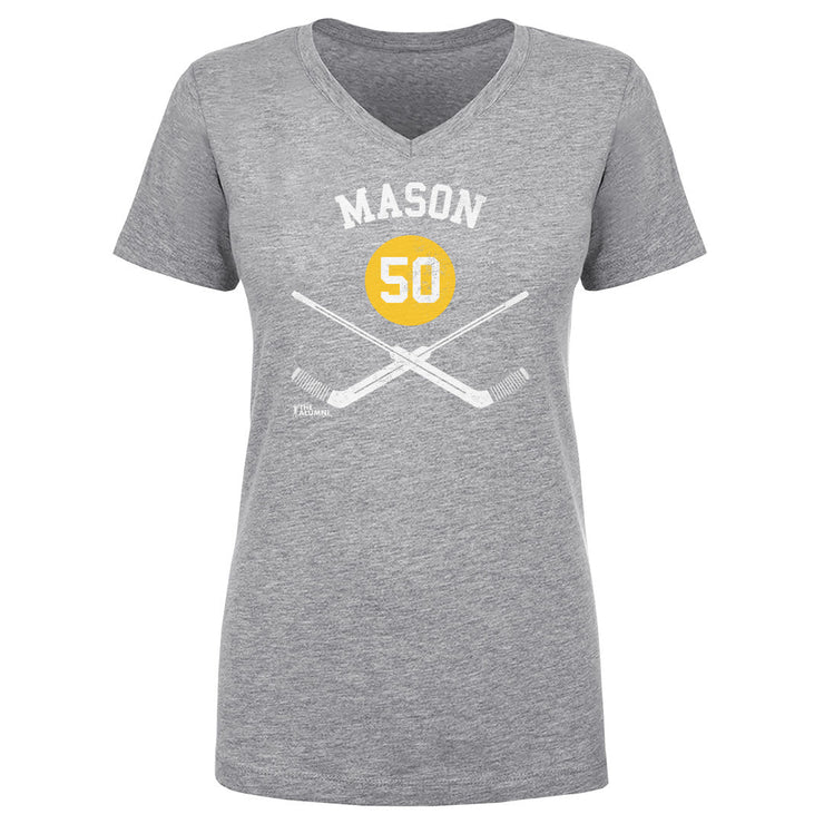 Chris Mason St. Louis 50 Goalie Sticks WHT
