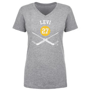 Devon Levi Buffalo Goalie Sticks WHT