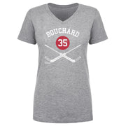 Daniel Bouchard Quebec 35 Goalie Sticks WHT