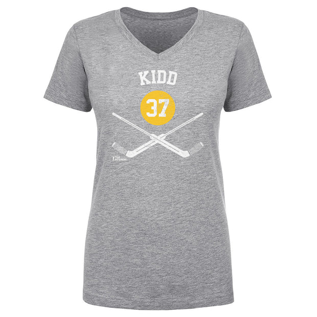 Trevor Kidd Calgary 37 Goalie Sticks WHT