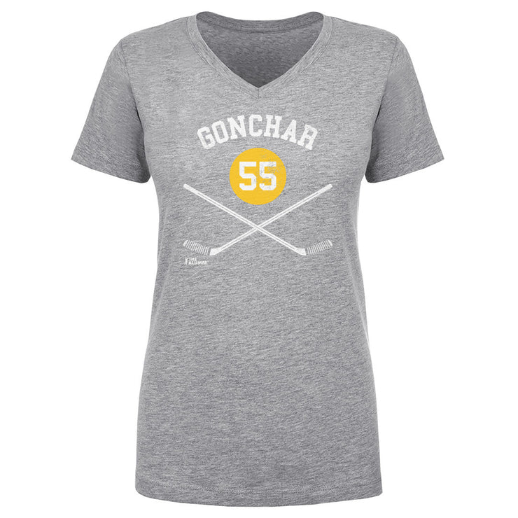 Sergei Gonchar Pittsburgh 55 Sticks WHT