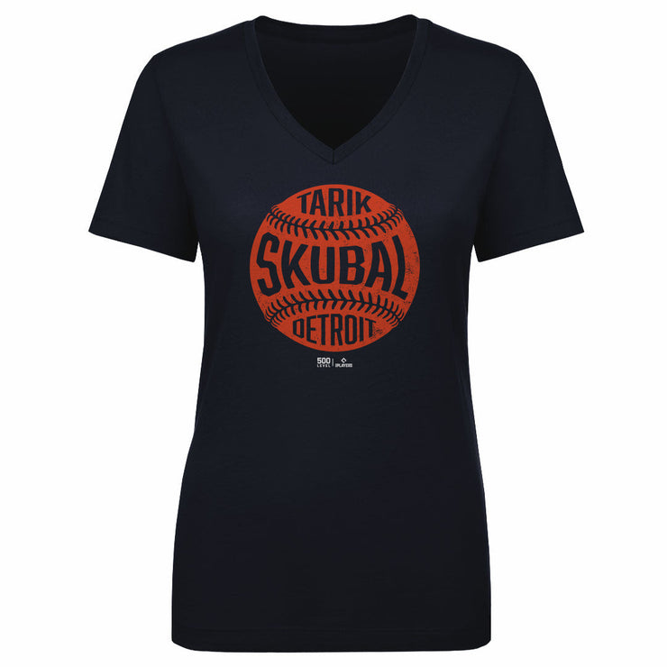 Tarik Skubal Detroit Vintage Baseball WHT