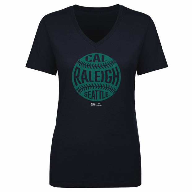 Cal Raleigh Seattle Vintage Baseball WHT