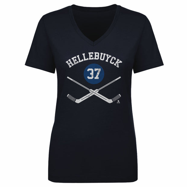 Connor Hellebuyck Winnipeg Goalie Sticks WHT
