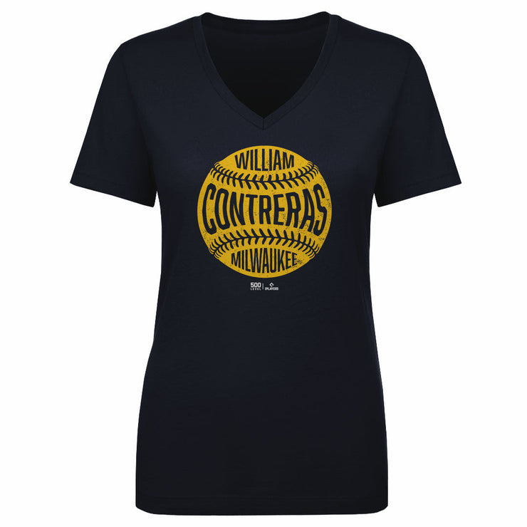 William Contreras Milwaukee Vintage Baseball WHT