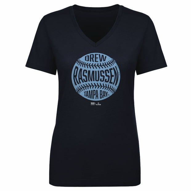 Drew Rasmussen Tampa Bay Vintage Baseball WHT