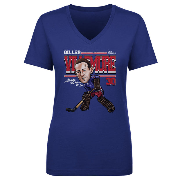 Gilles Villemure New York R Cartoon WHT