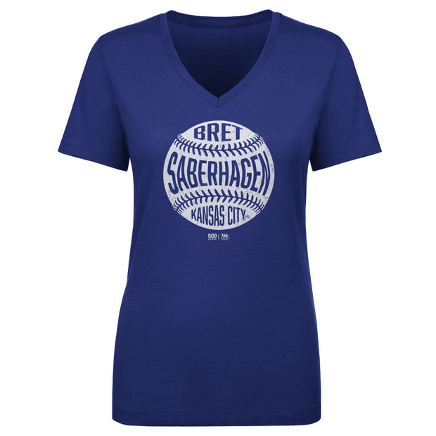 Bret Saberhagen Kansas City Vintage Baseball WHT