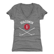 Eddie Giacomin New York R 1 Sticks WHT