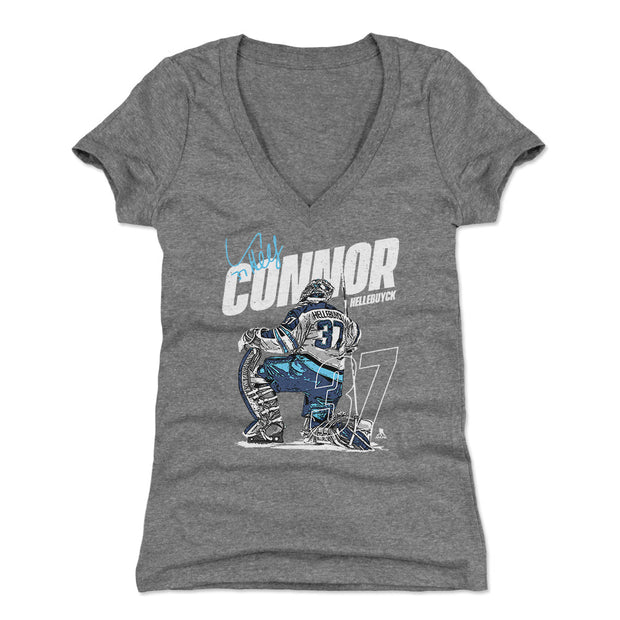 Connor Hellebuyck Kneel W WHT