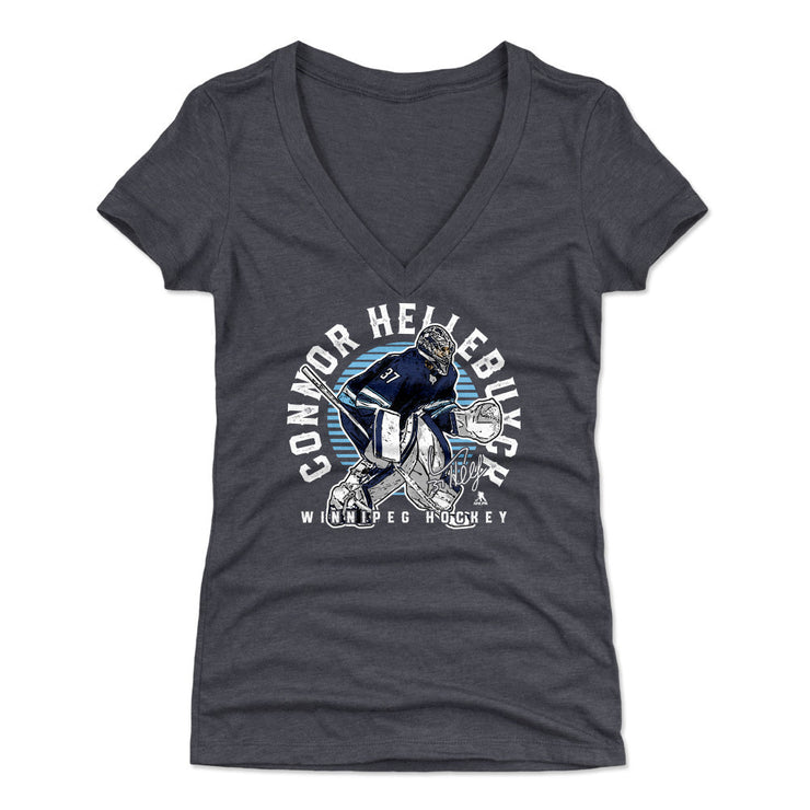 Connor Hellebuyck Emblem L WHT