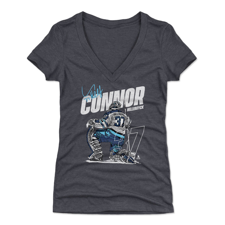 Connor Hellebuyck Kneel W WHT