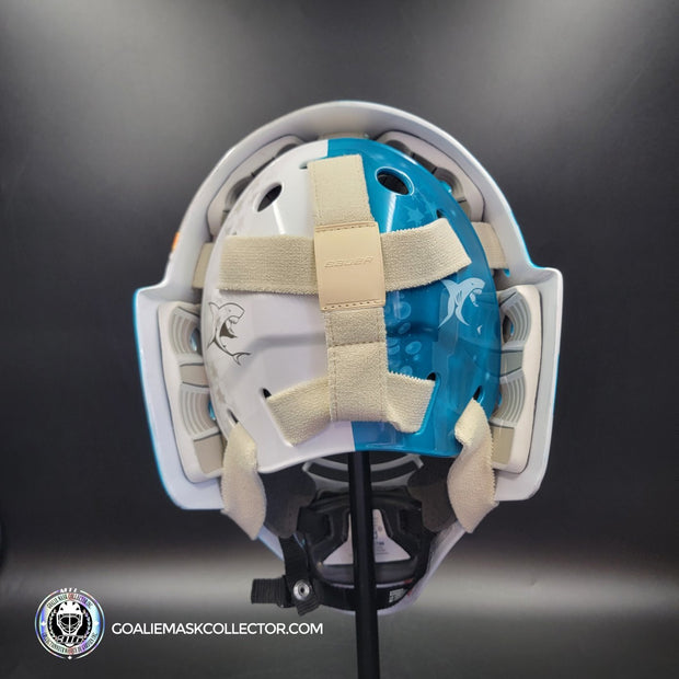 Yaroslav Askarov Goalie Mask Unsigned 2024 San Jose Tribute V1