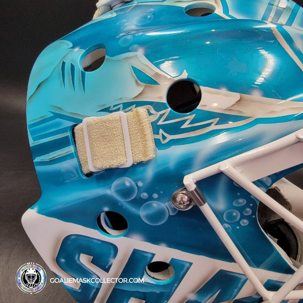 Yaroslav Askarov Goalie Mask Unsigned 2024 San Jose Tribute V1