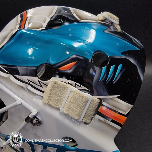 Yaroslav Askarov Goalie Mask Unsigned 2024 San Jose Tribute V1
