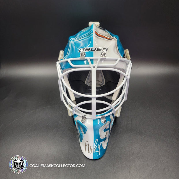 Yaroslav Askarov Goalie Mask Unsigned 2024 San Jose Tribute V1