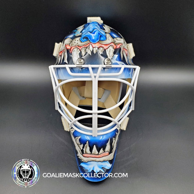 Ilya Samsonov Signed Goalie Mask 2023-24 Mad Dog Toronto Tribute Signa ...