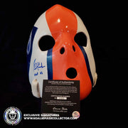 Grant Fuhr Signed Vintage Goalie Mask Edmonton Rookie 1981-82 Autographed Signature Edition