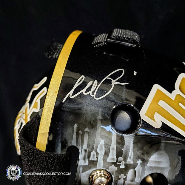 Al Pacino Signed Goalie Mask The Godfather Michael Corleone Tribute Signature Edition Autographed