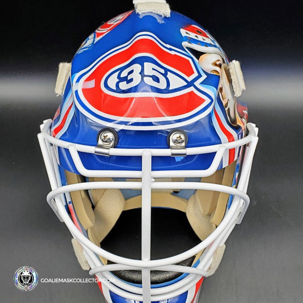 Alex Auld Goalie Mask Unsigned Montreal Legends Tribute