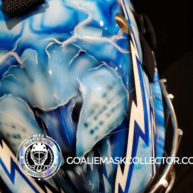 Andrei Vasilevskiy Goalie Mask Unsigned 2014-2015 Tampa Bay