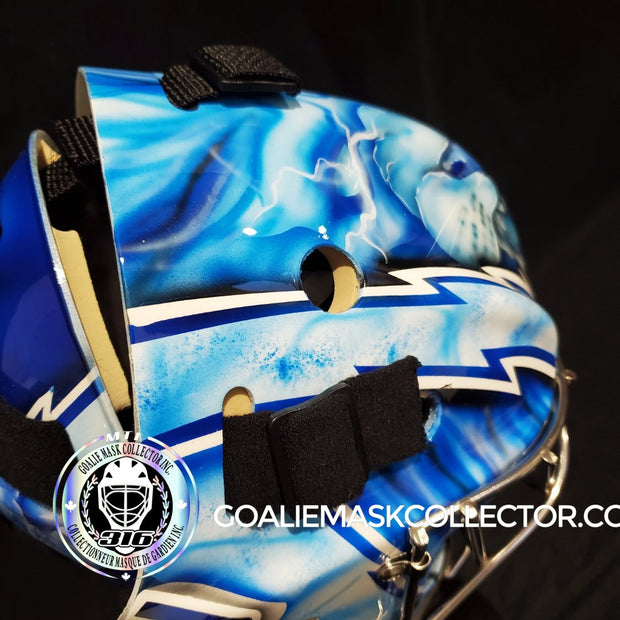 Andrei Vasilevskiy Goalie Mask Unsigned 2014-2015 Tampa Bay