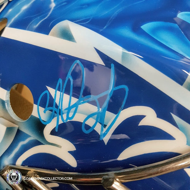 Andrei Vasilevskiy Signed Goalie Mask Tampa Bay 2021 Signature Edition Autographed