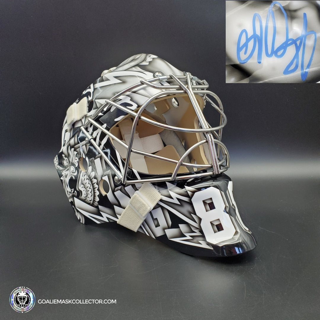 Andrei Vasilevskiy Signed Goalie Mask Tampa Bay Black Edition Signature Edition. Goalie Mask Collector.