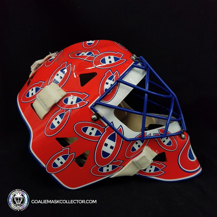 Andy Moog Signed Goalie Mask Montreal Signature Edition