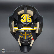 Andy Moog Signed Goalie Mask "THE GEAR COLLECTION" Vaughn Pad Set Boston Signature Edition Autographed