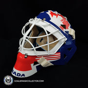 Andy Moog Signed Goalie Mask Team Canada 1988 Olympics Signature Edition 