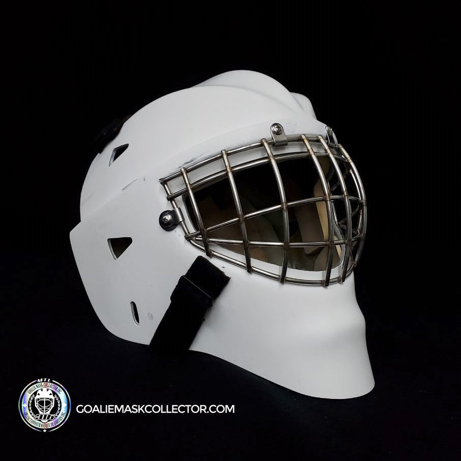 BEE316 Goalie Mask Shell + INCLUDES Custom Artwork Inspired By Vanbiesbrouck Hrudey Hayward