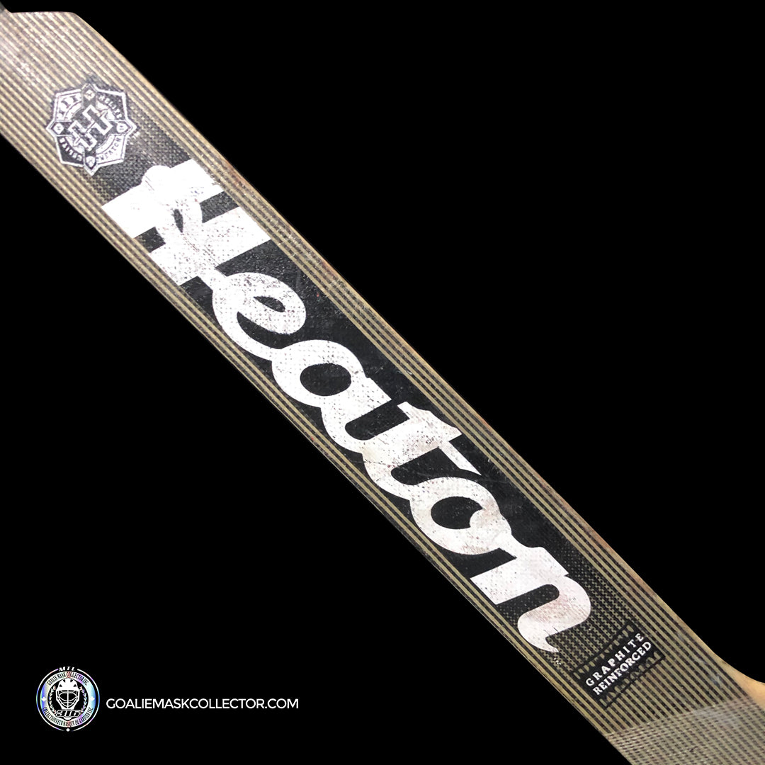 Martin Brodeur Game Used Stick Heaton Elite III 1995-96 New Jersey Dev –  Goalie Mask Collector