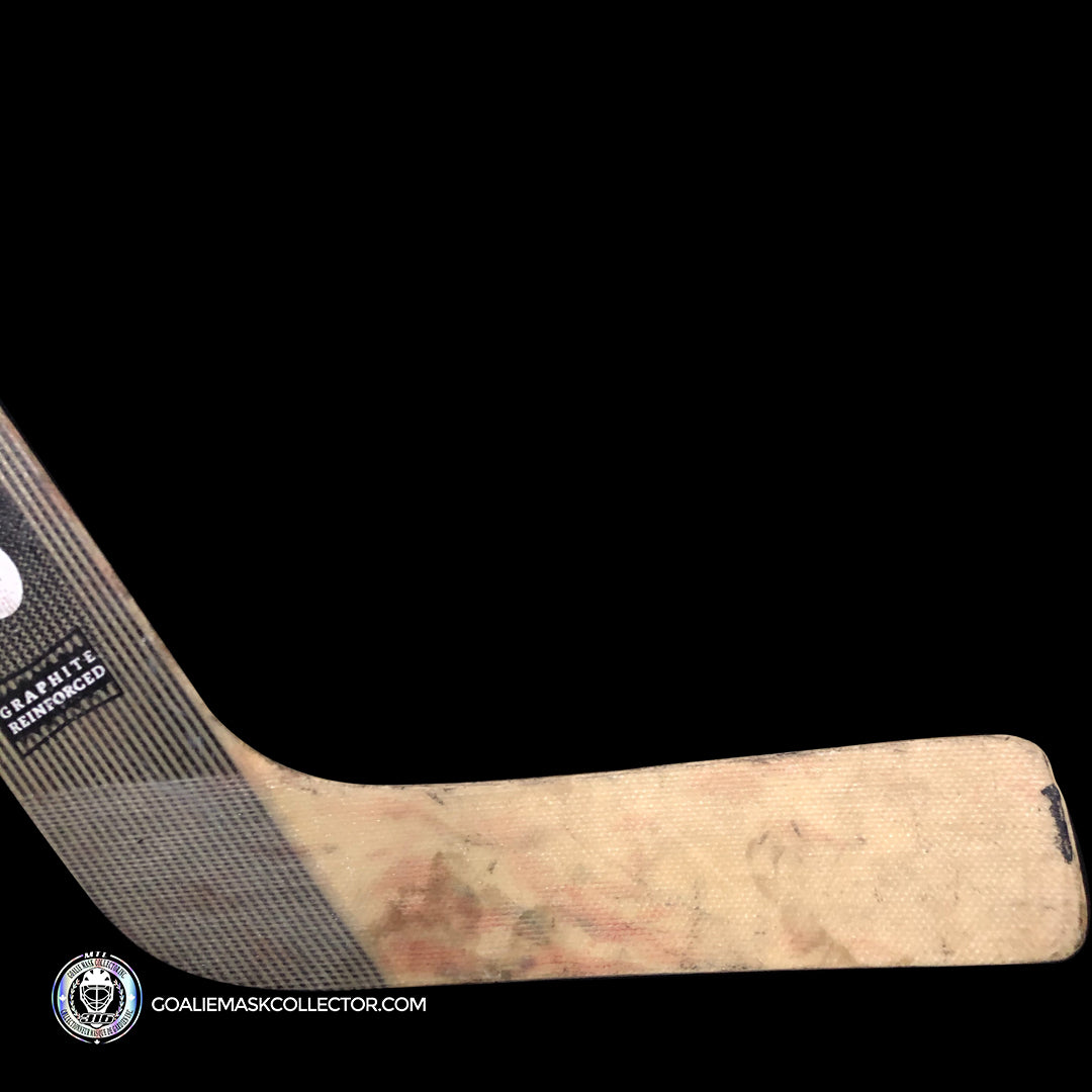 Martin Brodeur Game Used Stick Heaton Elite III 1995-96 New Jersey Dev –  Goalie Mask Collector