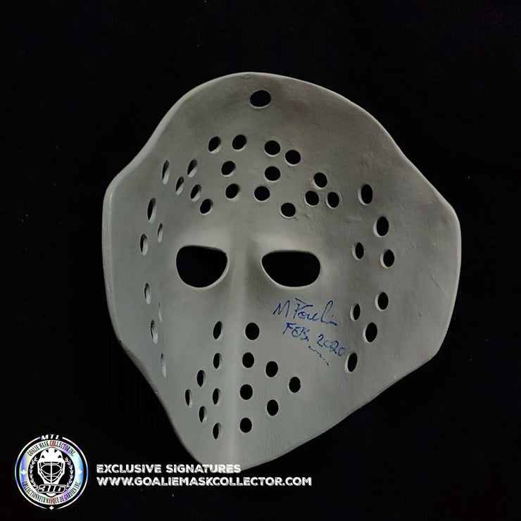 Bernie Parent Signed Goalie Mask Autographed Toronto 3/4 "Fibrosport" Vintage