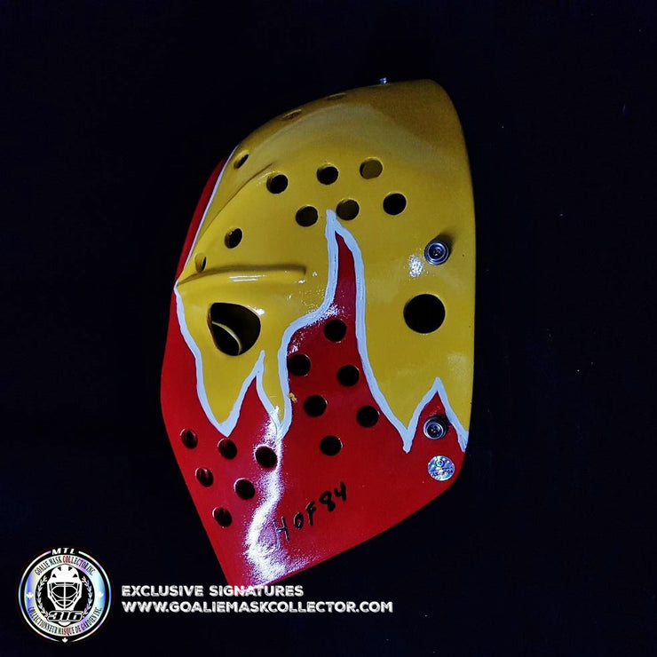 Reservation Sale: Bernie Parent Signed Goalie Mask Autographed Philadelphia "Blazers" Signature Edition Vintage