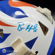 Bill Ranford Signed Goalie Mask Edmonton 1991 Signature Edition Autographed