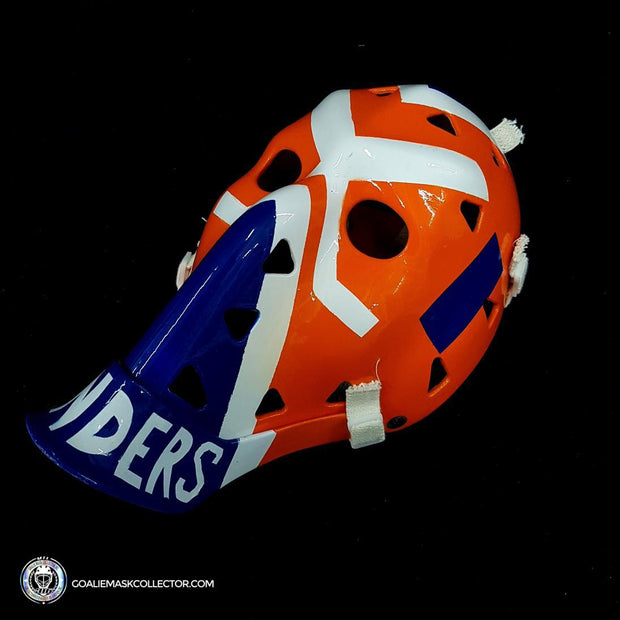 Billy Smith Signed Goalie Mask New York Signature Edition Vintage Autographed