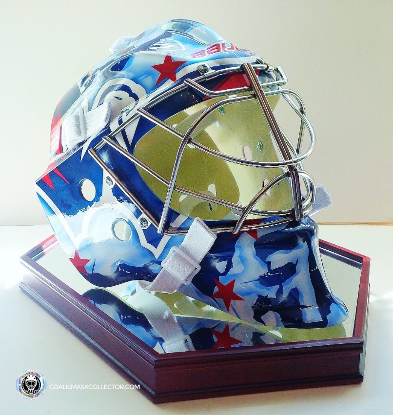 Braden Holtby Goalie Mask Unsigned Washington Tribute