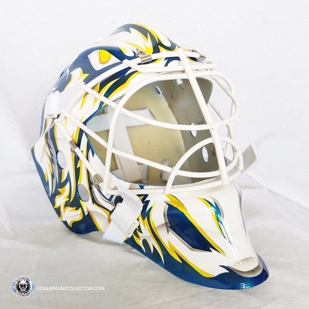 Brian Elliott Unsigned Goalie Mask St.Louis Blues "Moose" Tribute
