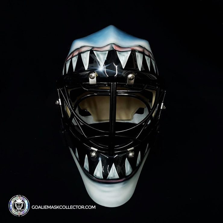 Brian Hayward Unsigned Goalie Mask San Jose BEE316 Edition