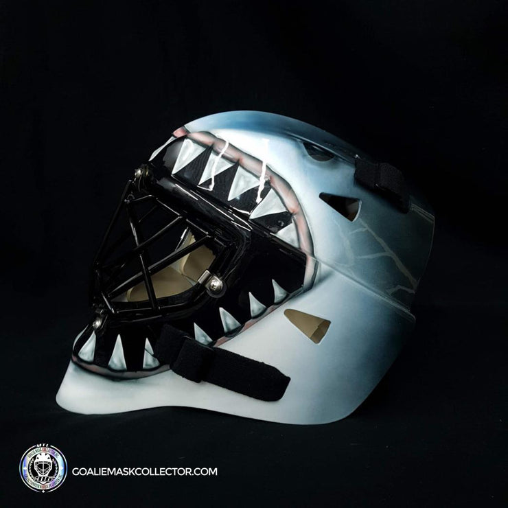 Brian Hayward Unsigned Goalie Mask San Jose BEE316 Edition