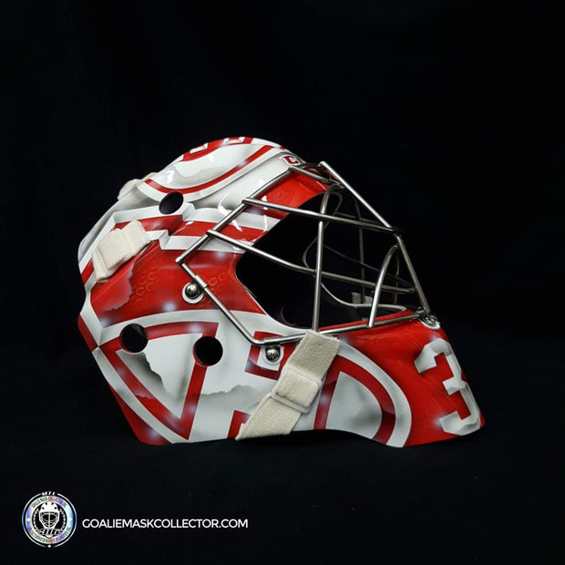 Carey Price Goalie Mask Unsigned 2020 Montreal Playoffs