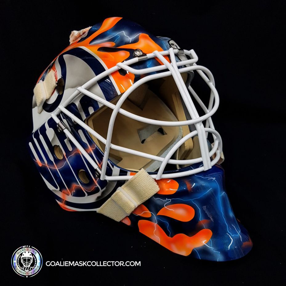 Cam Talbot Goalie Mask Edmonton Un-Signed Ghostbusters V1