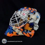 Cam Talbot Goalie Mask Edmonton Un-Signed Ghostbusters V1